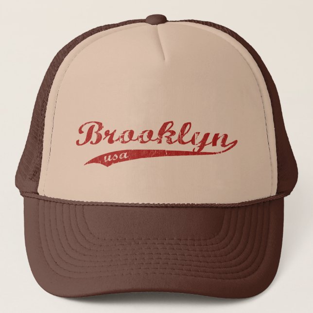 brooklyn trucker hat (Front)