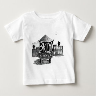 Brooklyn Water tower Baby T-Shirt