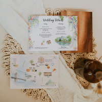 Brooklyn Wedding Weekend Map | NYC Itinerary