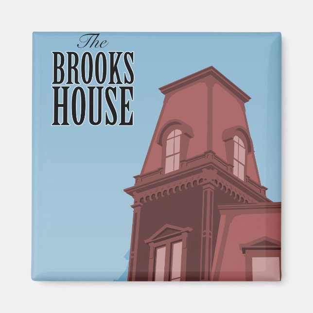 Brooks House Magnet (Front)