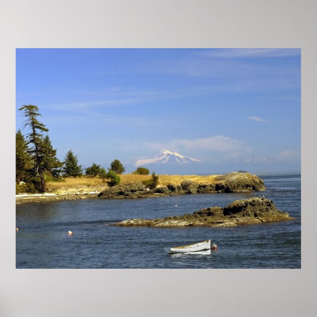 Brooks Point & Mt. Baker - Fine Art Print (Front)
