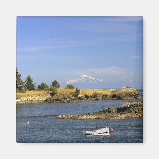 Brooks Point & Mt. Baker - Magnet (Front)