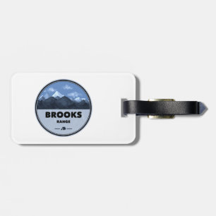 Brooks Range Alaska Camping Luggage Tag