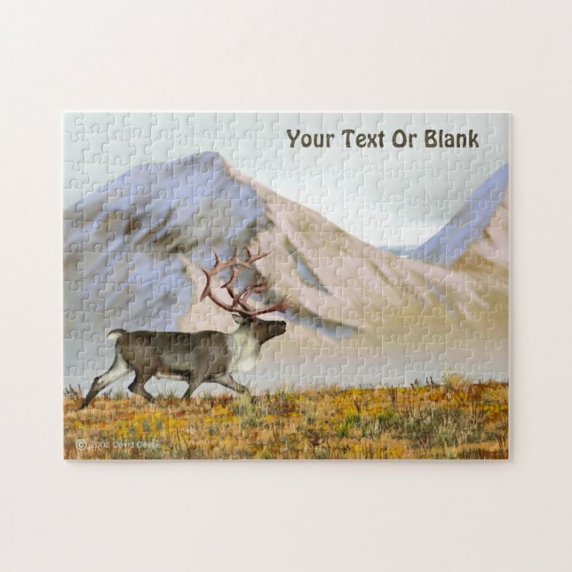 Brooks Range Caribou Jigsaw Puzzle (Horizontal)