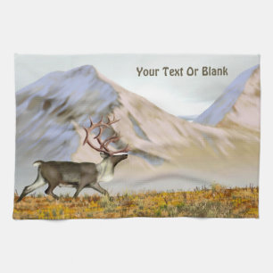 Brooks Range Caribou Tea Towel
