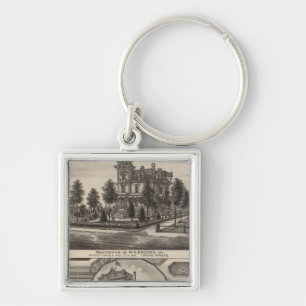 Brooks residence and Grand Opera House, Kansas Key Ring