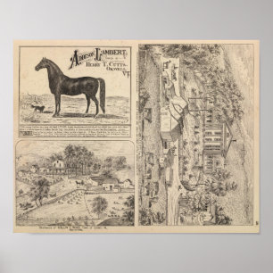 Brookside Dairy Farm Poster