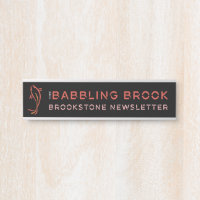 Brookstone Babbling Brook (2" x 8"), Silver