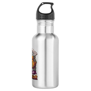 Broom Broke Dialysis Nurse Halloween Cap Stethosco 532 Ml Water Bottle