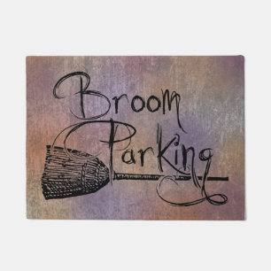 Broom Parking, Halloween Witch Sign, Fall Autumn Doormat