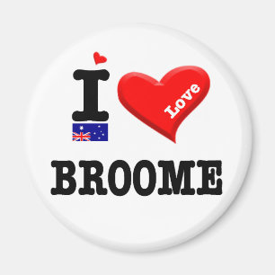 BROOME - I Love Magnet