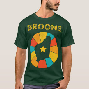 Broome Western Australia Vintage Distressed Souven T-Shirt