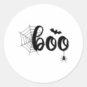 Brooms Are For Amateurs Horse Riding Halloween Classic Round Sticker