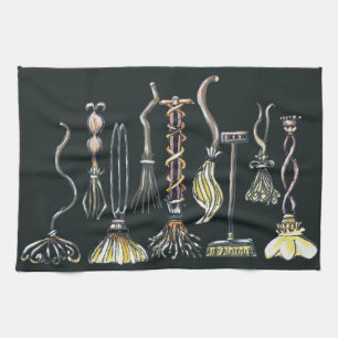 Brooms Gold Wild kitchen towel