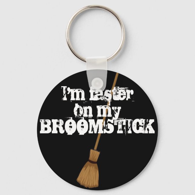 BROOMSTICK KEY RING (Front)
