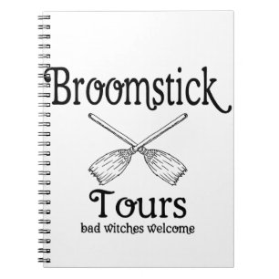 broomstick tours notebook