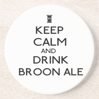 Broon ale coaster