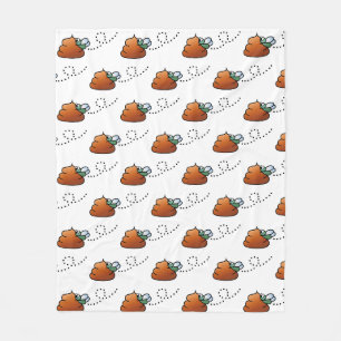 Brootsch the PooPoo Fleece Blanket