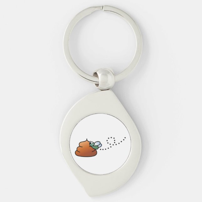 Brootsch the PooPoo Key Ring (Front)