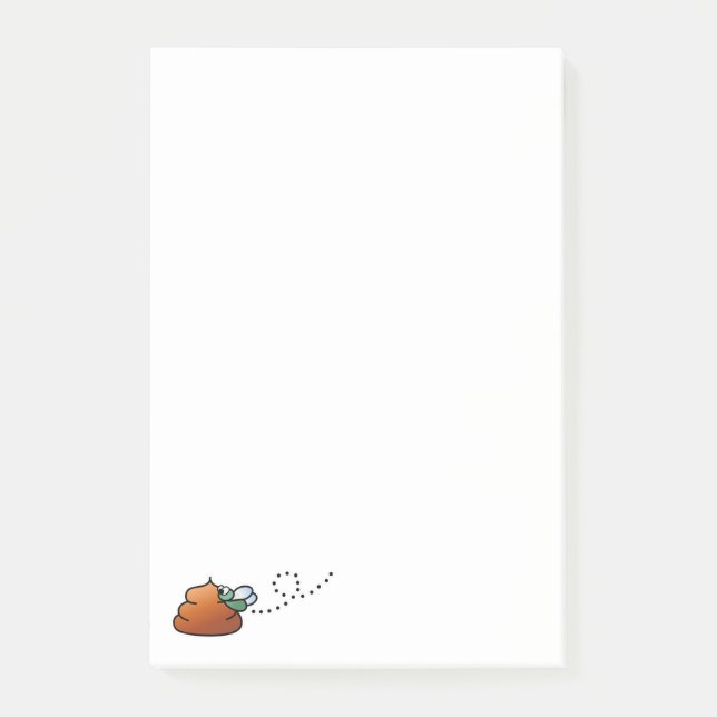 Brootsch the PooPoo Post-it Notes (Front)