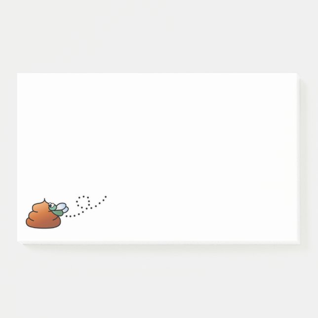 Brootsch the PooPoo Post-it Notes (Front)