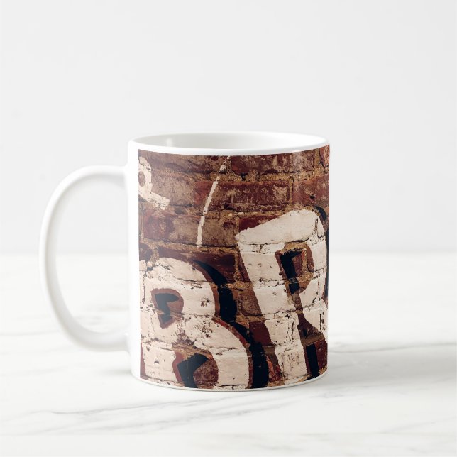 Bros illustration coffee mug (Left)