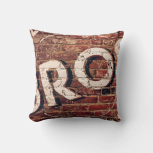 Bros illustration cushion