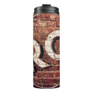 Bros illustration thermal tumbler