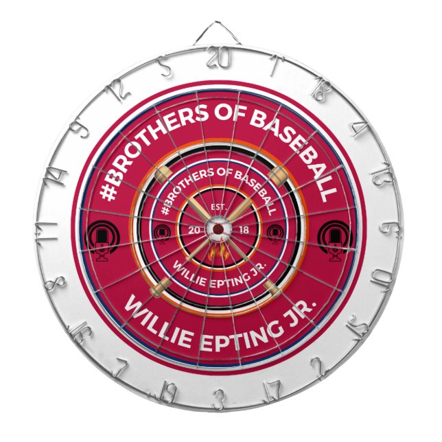 Bros of BB Dartboard (Front)