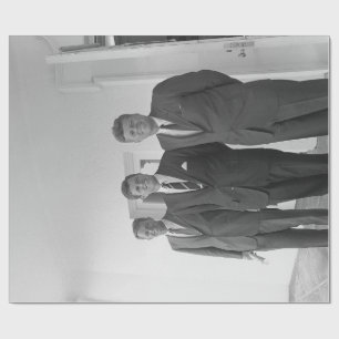 Bros, President John Kennedy, Robert & Ted Wrapping Paper