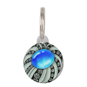 Brosche pet tag