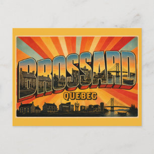 Brossard Quebec Modern Suburb Postcard