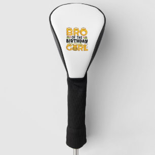 Brother 1st Birthday Girl Giraffe Theme Party Zoo Golf Head Cover