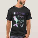 Brother 1st Birthday Mermaid Oneder The Sea Family T-Shirt<br><div class="desc">Brother 1st Birthday Mermaid Oneder The Sea Family Matching</div>