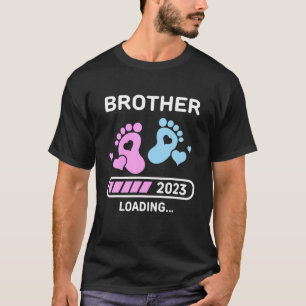 Brother 2023 Loading Pregnancy Announcement New Br T-Shirt