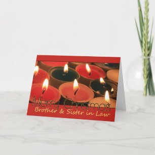 Brother and Sister in Law Christmas Holiday Card