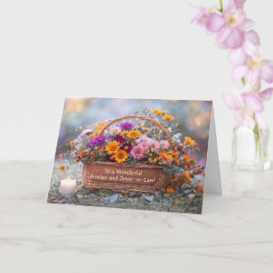 Brother and Sister in Law Wedding Anniversary Card