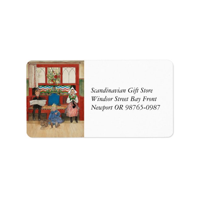 Brother and Sister Play Mama and Papa Label (Front)