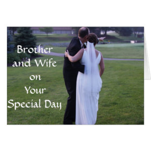 Brother and Wife on Your Special Day
