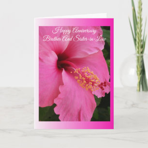Brother And Wife Wedding Anniversary Card