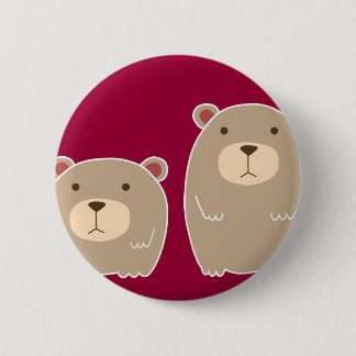 Brother Bear 6 Cm Round Badge