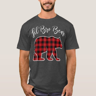 Brother Bear Pajama Red Buffalo Xmas Funny Family  T-Shirt