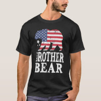 Brother Bear Patriotic Flag Matching Family 4th Of