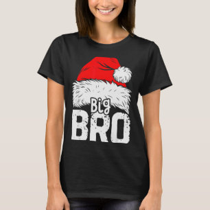 Brother Big Santa Christmas Family Matching Pyjama T-Shirt
