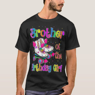 Brother Birthday Rolling Skate Birthday family Par T-Shirt