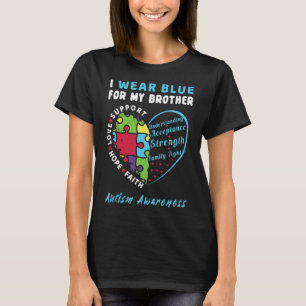 Brother Blue Special Autism Awareness T-Shirt