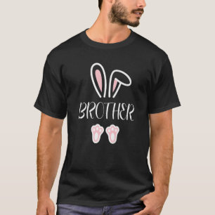 Brother Bunny Easter Day Dad Mum Matching Couple F T-Shirt