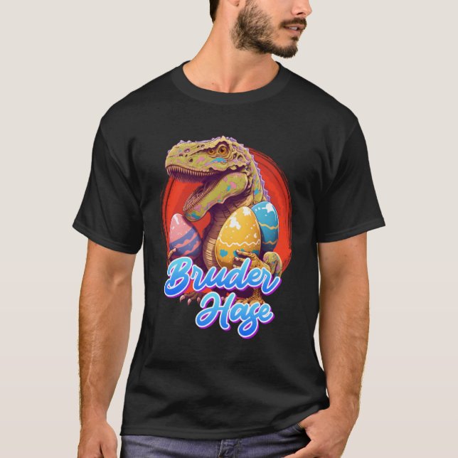 Brother Bunny Happy Easter Rabbit Kids Children Bo T-Shirt (Front)