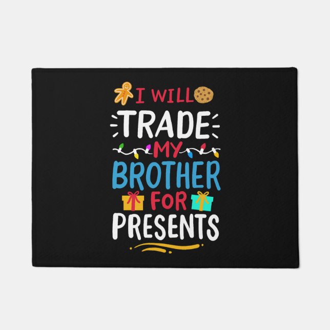 Brother Christmas Doormat (Front)