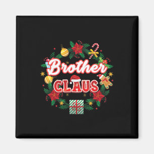Brother Claus Christmas Santa Laurel Wreath Mistle Magnet